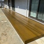藤沢市 保育園 ウッドデッキ塗装工事