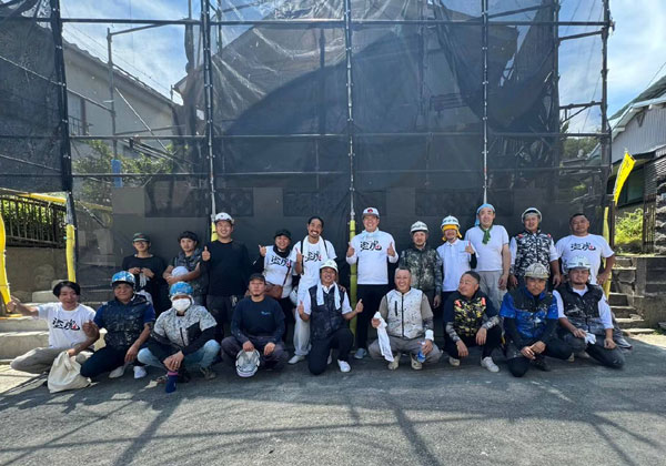 翼工業は、ボランティア活動「塗魂ペインターズ」に参加しています~神奈川県藤沢市の外壁塗装・屋根塗装は翼工業