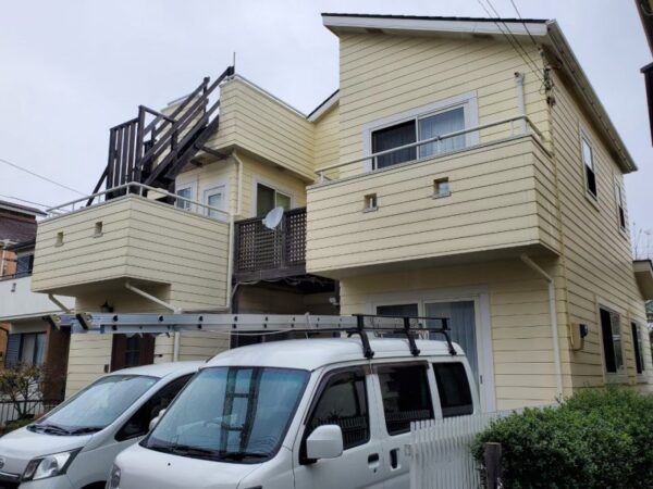 藤沢市 M様邸 外壁・屋根・付帯部塗装・バルコニー防水工事