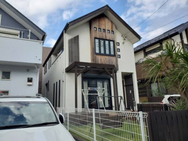 藤沢市 U様邸 外壁・屋根・付帯部塗装・バルコニー防水工事