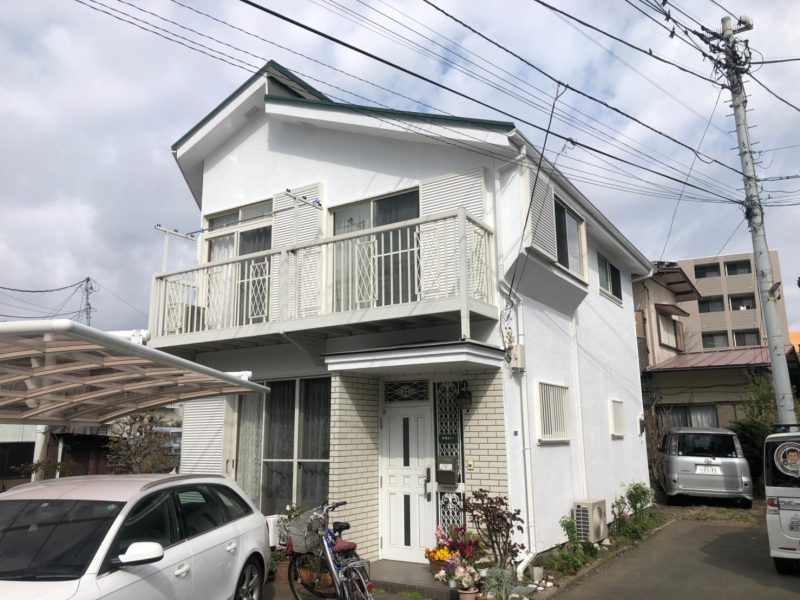 茅ヶ崎市 O様邸 外壁塗装工事 施工後