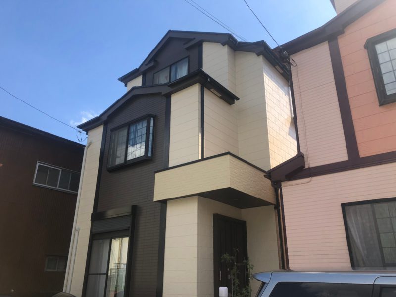 藤沢市 T様邸 外壁・屋根・付帯部塗装・バルコニー防水工事-施工後
