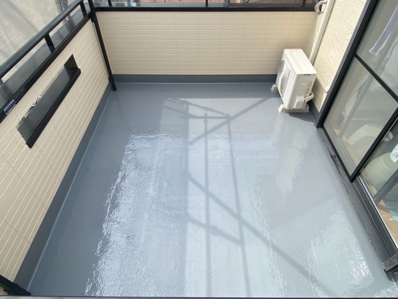 藤沢市 T様邸 外壁・屋根・付帯部塗装・バルコニー防水工事-施工後
