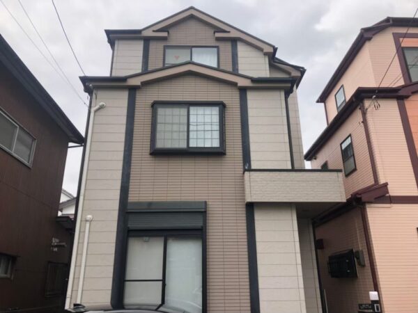 藤沢市 T様邸 外壁・屋根・付帯部塗装・バルコニー防水工事-施工前