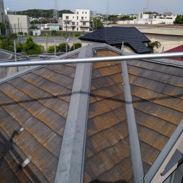 藤沢市 T様邸 外壁・屋根・付帯部塗装・バルコニー防水工事-施工前
