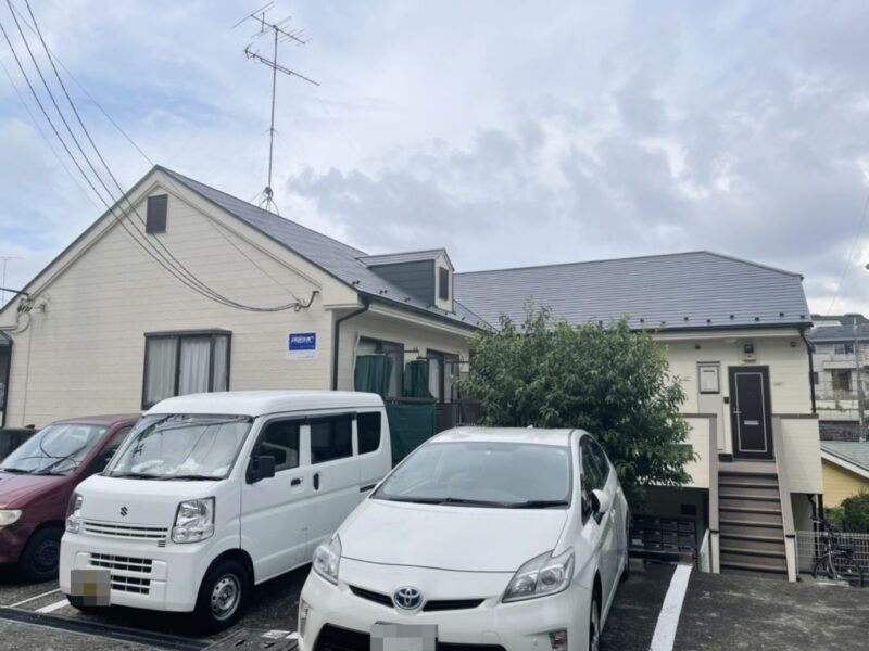 藤沢市　S様所有アパート 外壁・屋根・付帯部塗装-施工後