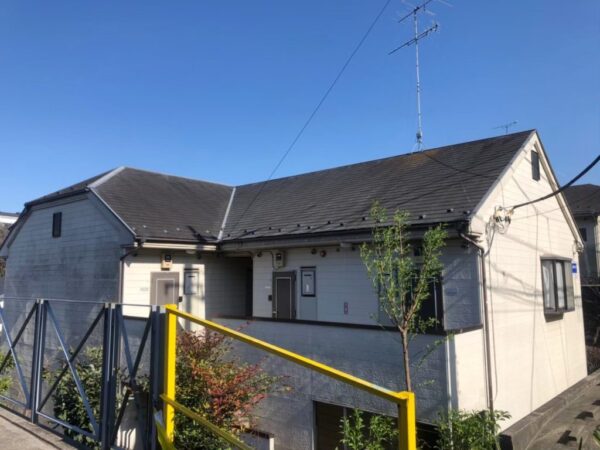 藤沢市　S様所有アパート 外壁・屋根・付帯部塗装-施工前
