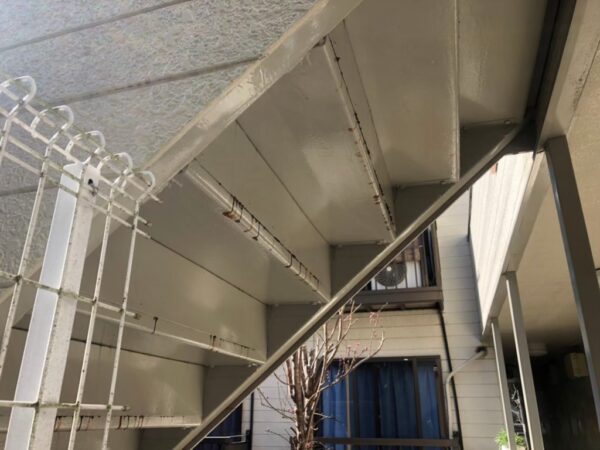 藤沢市　S様所有アパート 外壁・屋根・付帯部塗装-施工前