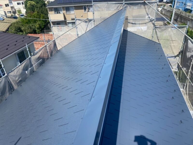 藤沢市　F様邸 屋根・付帯部塗装・バルコニー防水工事-施工後画像