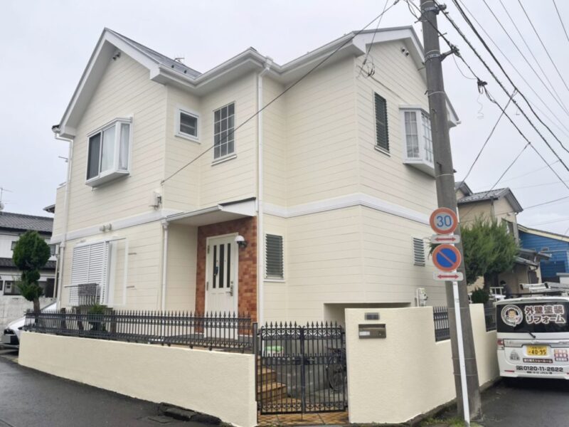 藤沢市　H様邸 外壁・屋根・付帯部塗装工事-施工後