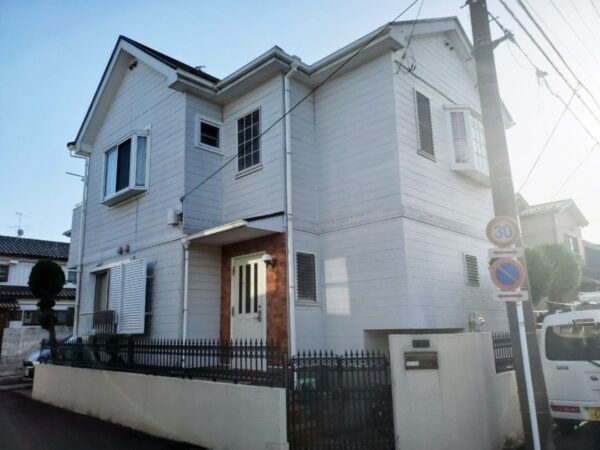 藤沢市　H様邸 外壁・屋根・付帯部塗装工事-施工前