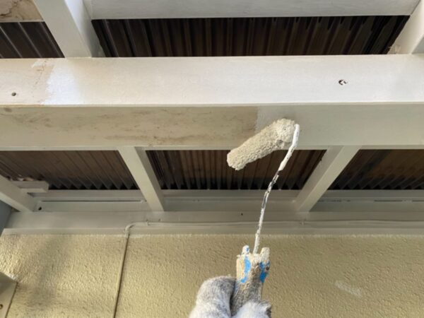 藤沢市　O様邸 外壁・付帯部塗装工事-工事中