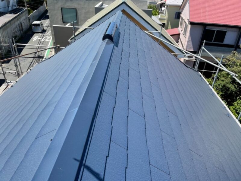 藤沢市　I様邸 外壁・屋根塗装・バルコニー防水・ウッドデッキ新設工事