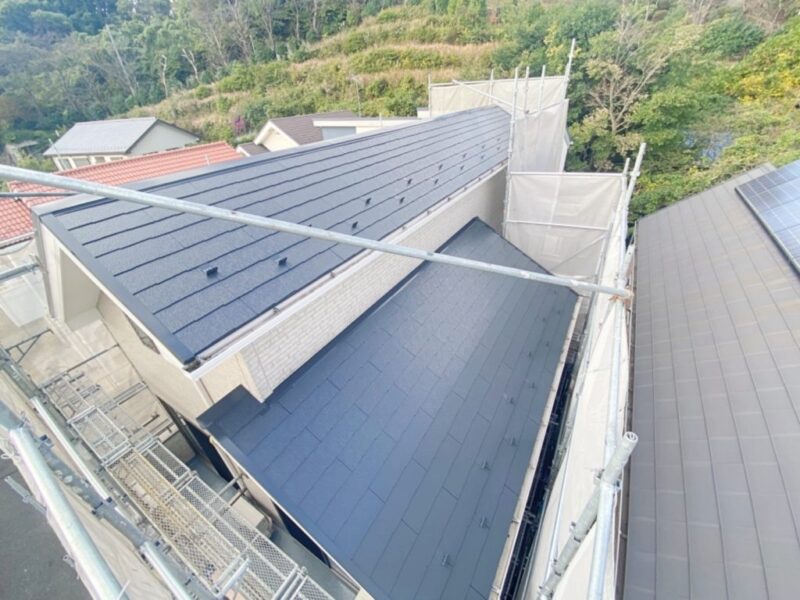 藤沢市 K様邸 外壁・屋根・付帯部・ウッドデッキ塗装・バルコニー防水工事-施工事例