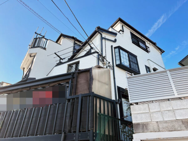 藤沢市 Ｔ様邸 外壁・付帯部塗装・屋根カバー工法-施工事例