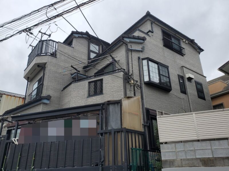 藤沢市 Ｔ様邸 外壁・付帯部塗装・屋根カバー工法-施工事例