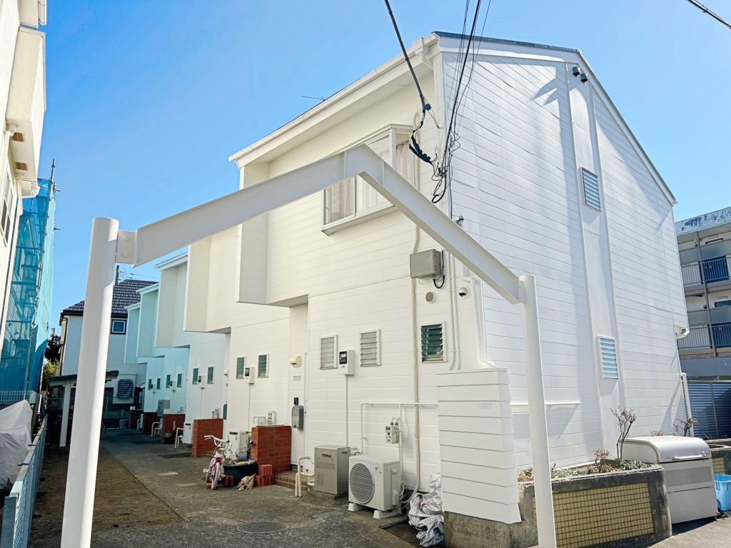 藤沢市 Ｏ様所有テラス 外壁・屋根・付帯部塗装工事