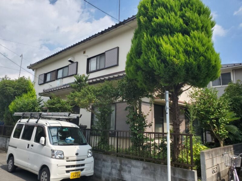藤沢市 Ｍ様邸 外壁・付帯部塗装工事-施工前