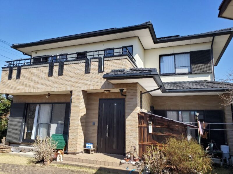 藤沢市 Ｕ様邸 外壁・付帯部塗装工事-施工前