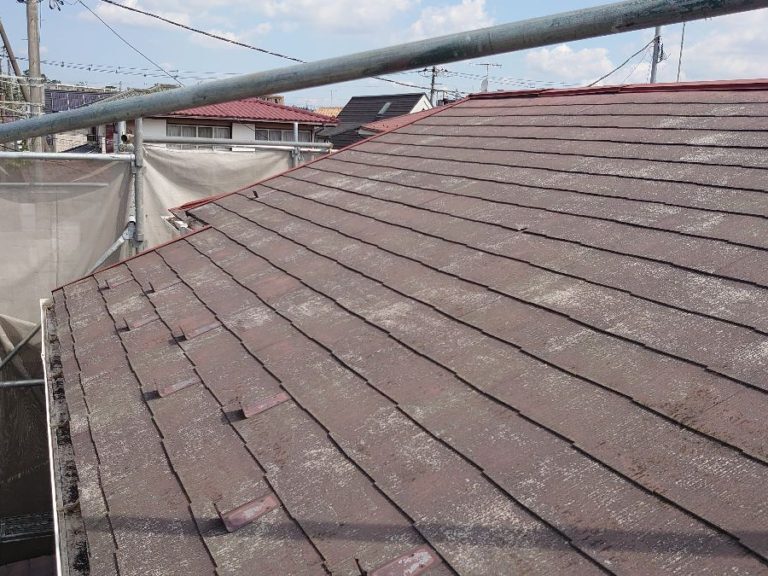 藤沢市 Ｗ様邸 外壁・付帯部塗装・バルコニー防水・屋根カバー工事-施工前