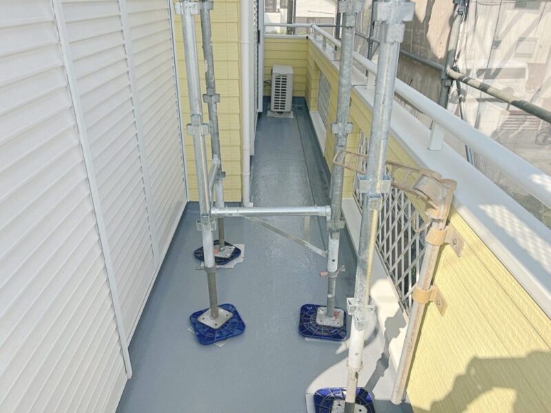 藤沢市 Ｗ様邸 外壁・付帯部塗装・バルコニー防水・屋根カバー工事-施工事例