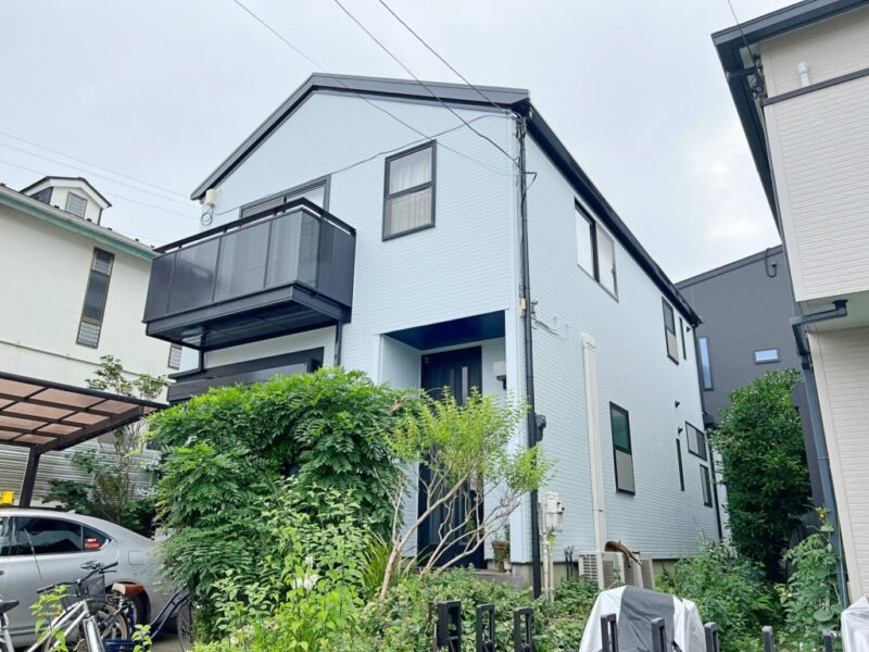 藤沢市 Ｎ様邸 外壁・屋根・付帯部塗装工事-施工事例