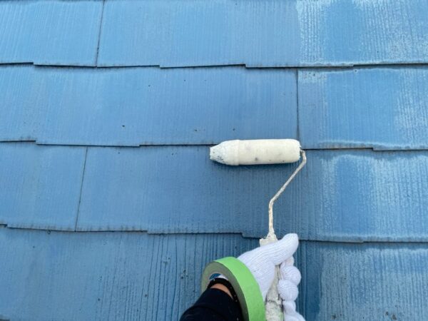 藤沢市 Ｎ様邸 外壁・屋根・付帯部塗装工事-施工中