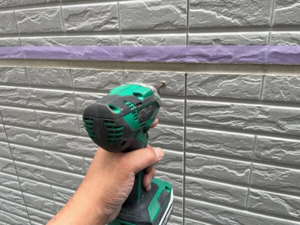 藤沢市 Ｎ様邸 外壁・屋根・付帯部塗装工事-施工中