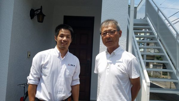 Ｈ様の声・ご感想「丁寧な業務と業務内容などの説明に安心感がありました。」
