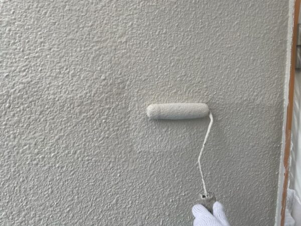 藤沢市 Ｍ様邸 外壁・付帯部塗装・屋根カバー工事-施工中