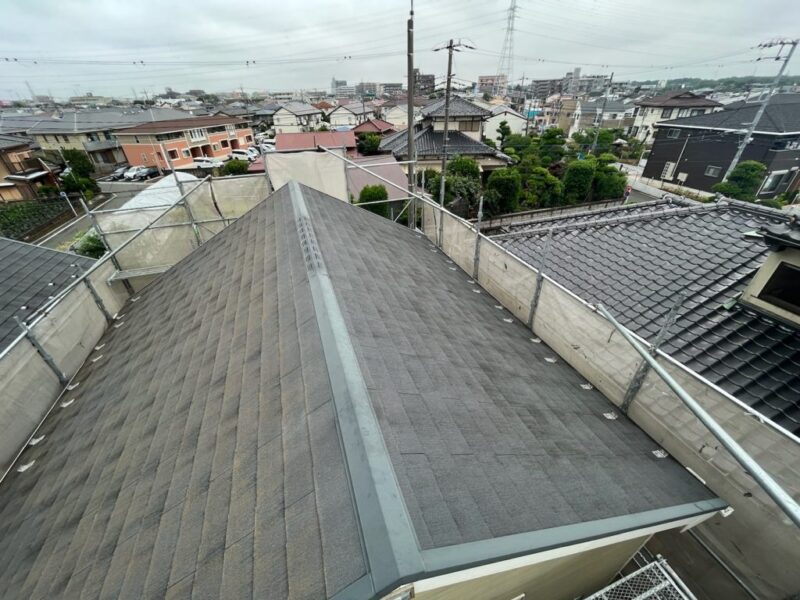 藤沢市 Ｍ様邸 外壁・屋根・付帯部塗装・バルコニー防水工事-施工前