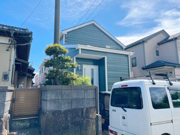 藤沢市 Ｍ様邸 外壁・屋根・付帯部塗装・バルコニー防水工事-施工後