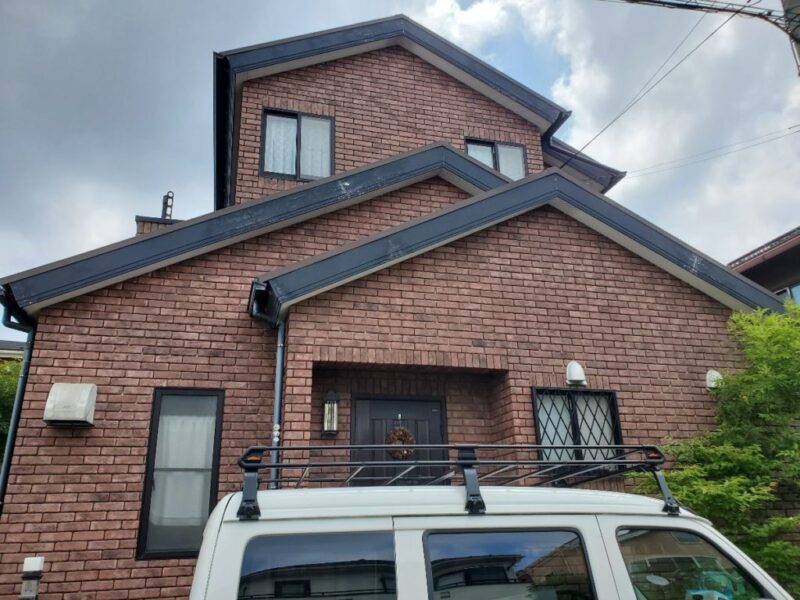 藤沢市 Ｋ様邸 付帯部塗装・バルコニー防水・屋根カバー工事-施工前