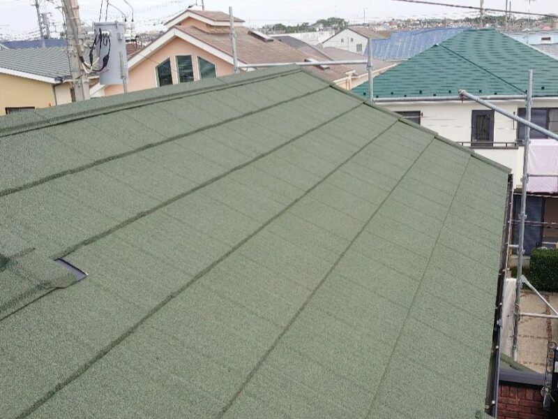 藤沢市 Ｋ様邸 付帯部塗装・バルコニー防水・屋根カバー工事-施工後