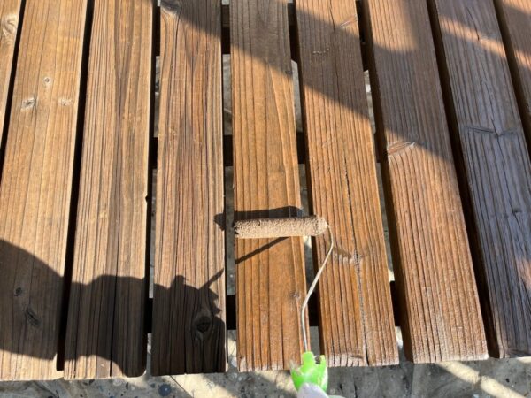 藤沢市 Ｎ様邸 外壁・屋根・付帯部塗装・バルコニー防水工事-施工中