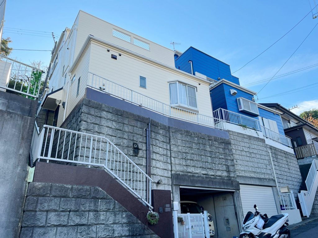 藤沢市 Ａ様邸 外壁・付帯部塗装・バルコニー防水・屋根カバー工事