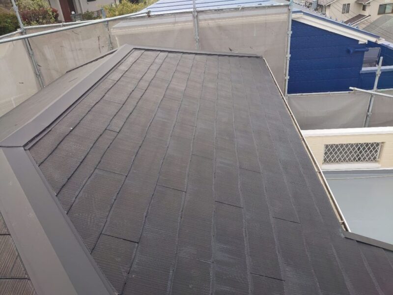 藤沢市 Ａ様邸 外壁・付帯部塗装・バルコニー防水・屋根カバー工事-施工前
