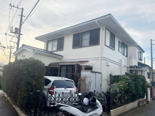 藤沢市 Ｏ様邸 外壁・屋根・付帯部塗装・バルコニー防水工事-施工事例