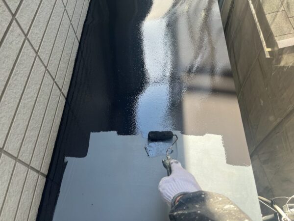 藤沢市 Ｎ様邸 外壁・屋根・付帯部塗装工事-施工中