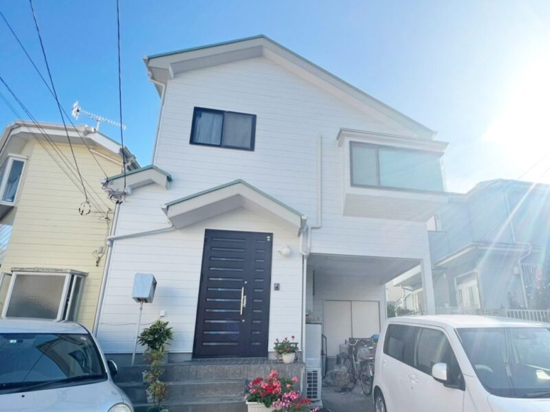 藤沢市 Ｓ様邸 外壁・屋根・付帯部塗装・バルコニー防水工事-施工事例