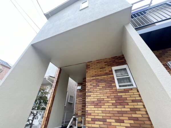 藤沢市 Ｔ様邸 外壁・付帯部・鉄骨階段塗装工事-施工後