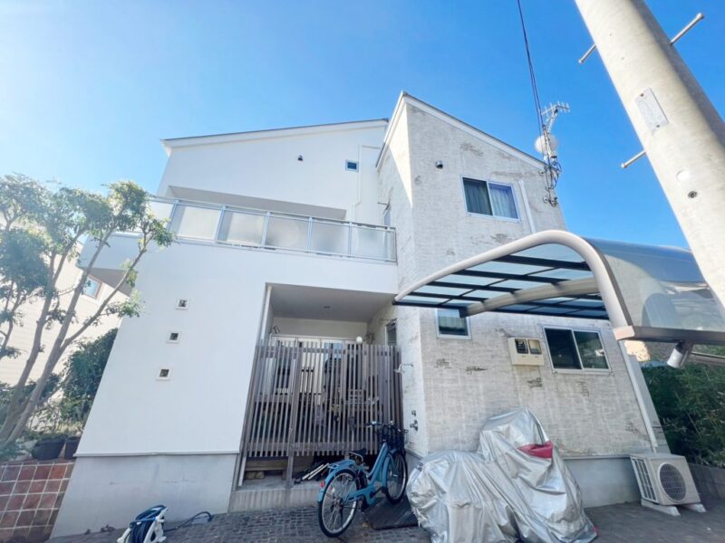 藤沢市 Ｔ様邸 外壁・付帯部塗装・バルコニー防水工事-施工事例