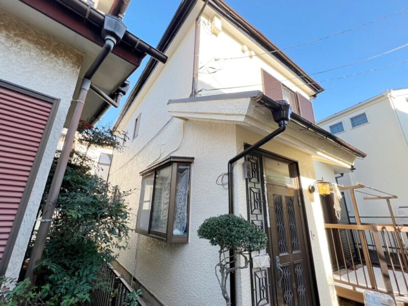 藤沢市 Ｅ様邸 外壁・屋根・付帯部・室内天井塗装工事-施工事例