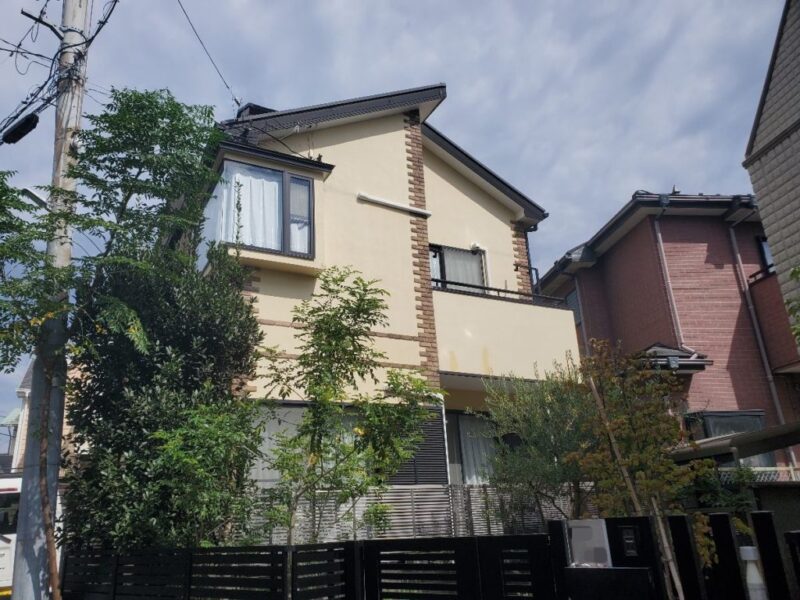 藤沢市 Ｍ様邸 外壁・屋根・付帯部塗装・バルコニー防水工事-施工事例