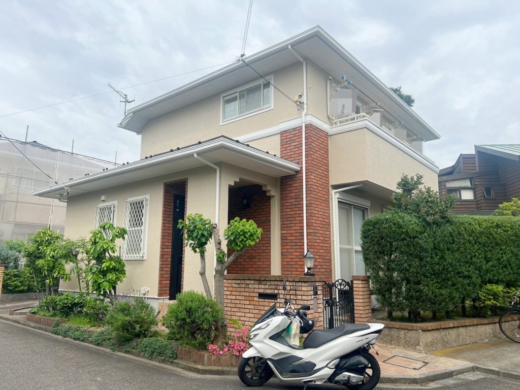 藤沢市 Ｆ様邸 外壁・屋根・付帯部塗装・幕板板金工事