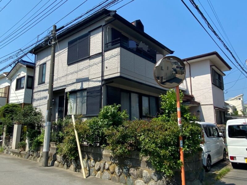 藤沢市 Ｍ様邸 外壁・屋根・付帯部塗装工事-施工事例