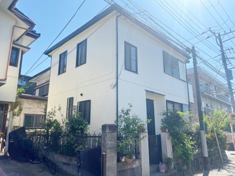 藤沢市 Ｍ様邸 外壁・屋根・付帯部塗装工事-施工事例