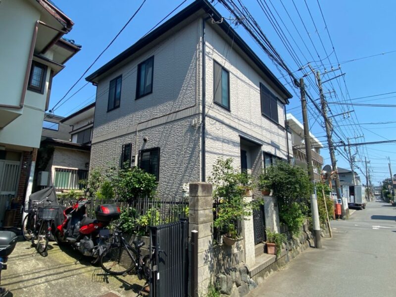 藤沢市 Ｍ様邸 外壁・屋根・付帯部塗装工事-施工事例