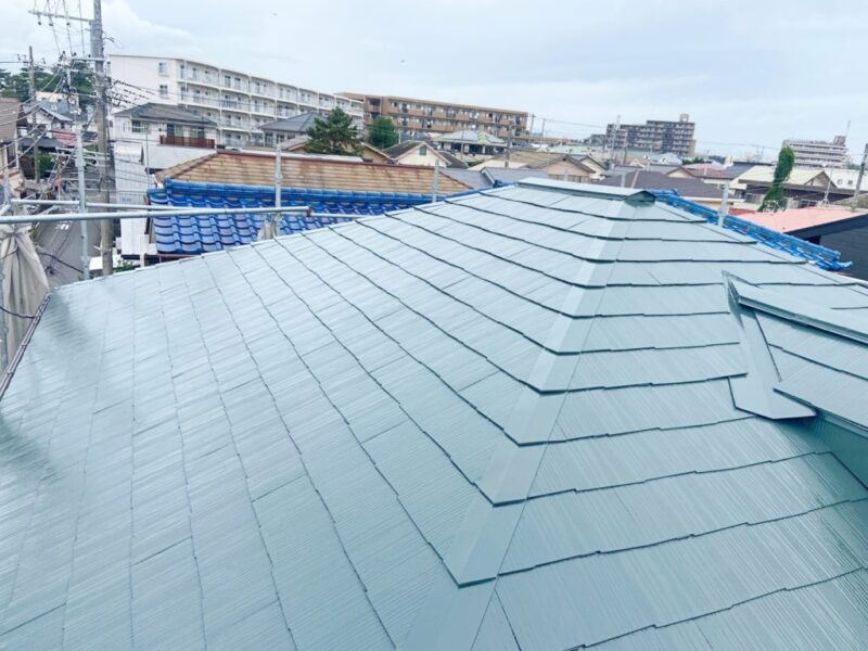 藤沢市 Ｍ様邸 外壁・屋根・付帯部塗装工事-施工事例