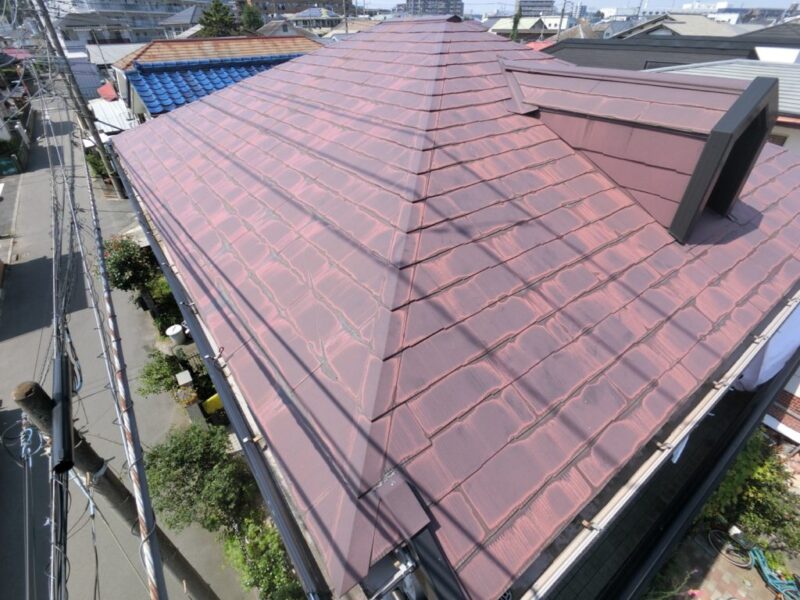 藤沢市 Ｍ様邸 外壁・屋根・付帯部塗装工事-施工事例